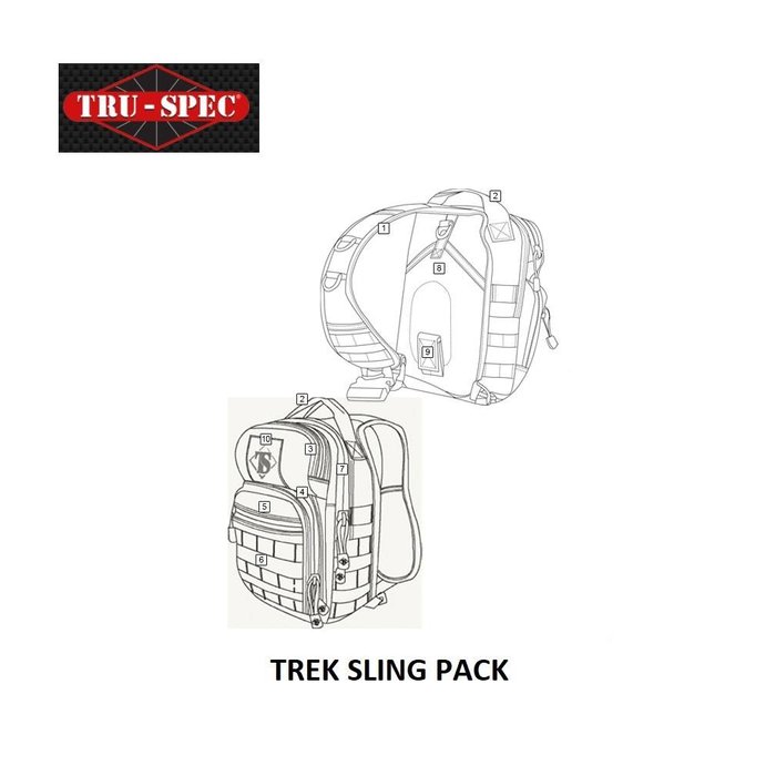 TRU-SPEC TREK SLING PACK