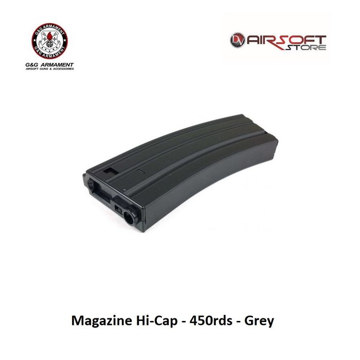 G&G G&G Magazine Hi-Cap - 450rds - Grey