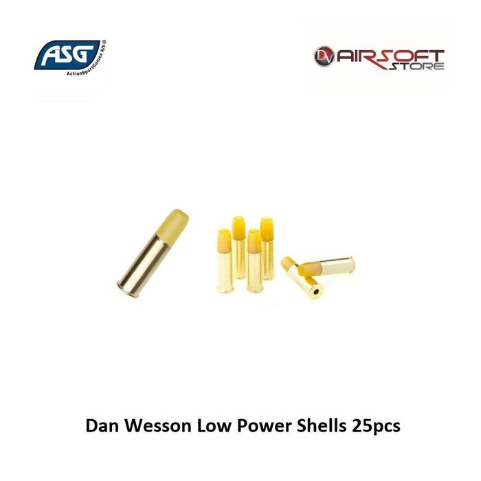 Dan Wesson Dan Wesson Revolver Low Power Shells 25pcs (6mm bb)