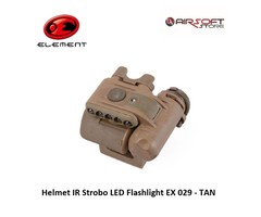 Element Helmet IR Strobo LED Flashlight EX 029 - TAN