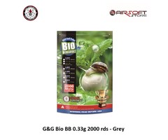 G&G G&G Bio BB 0.33g 2000 rds - Grey