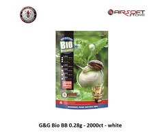 G&G G&G Bio BB 0.28g - 2000ct - white