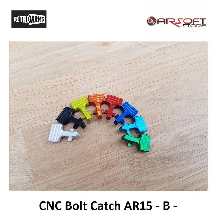 Retro Arms CNC Bolt Catch AR15 - B -