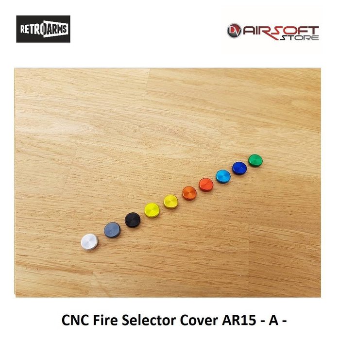 Retro Arms CNC Fire Selector Cover AR15 - A -