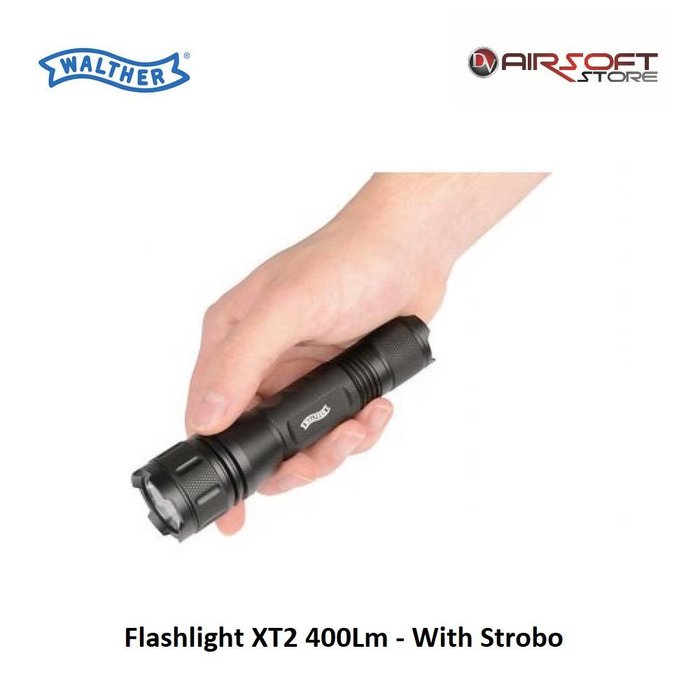 Walther Taschenlampe XT2 400Lm - Mit Strobo