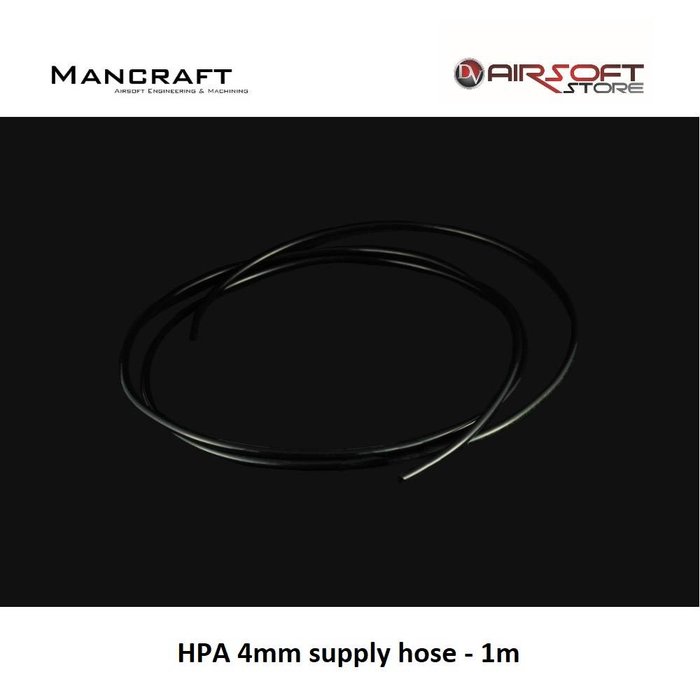Mancraft HPA 4mm supply hose - 1m