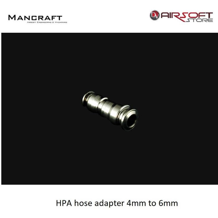 Mancraft HPA Schlauchadapter 4mm bis 6mm