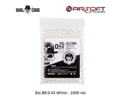 Duel Code Bio BB 0.43 White - 1000 rds