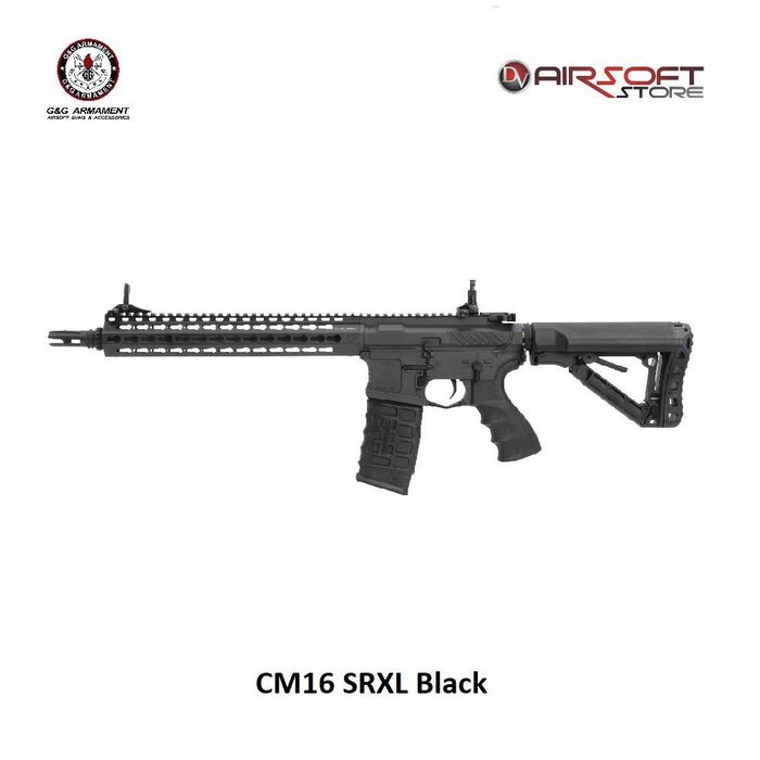 G&G CM16 SRXL Mosfet (Black)