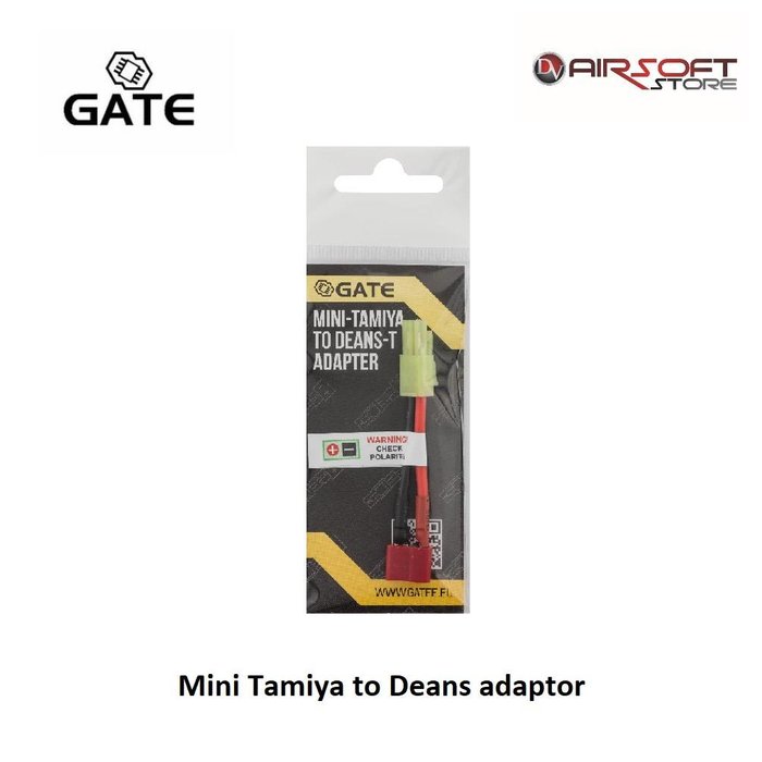 Gate Mini Tamiya to Deans adaptor