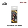 Gate Flachstecker männlich - weiblich