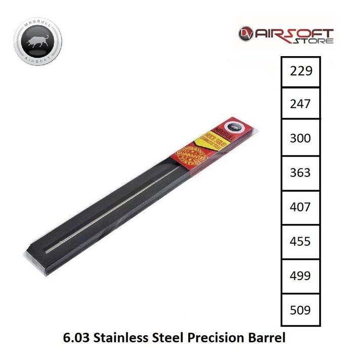 Madbull 6.03 Stainless Steel Precision Barrel