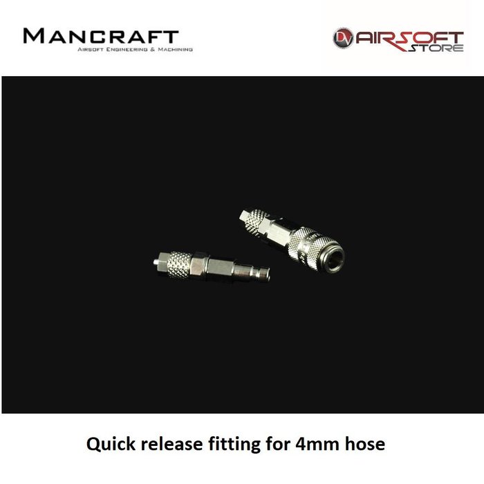 Mancraft Quick release fitting for 4mm hose