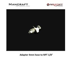 Mancraft Adapter 4mm hose to NPT 1/8"