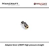 Mancraft Adaptor 6mm 1/8NPT High pressure straight