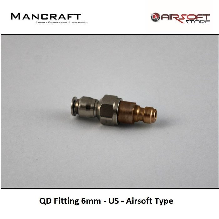 Mancraft QD Fitting 6mm - US - Airsoft Type