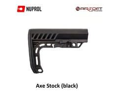 NUPROL Axe Stock (noir)