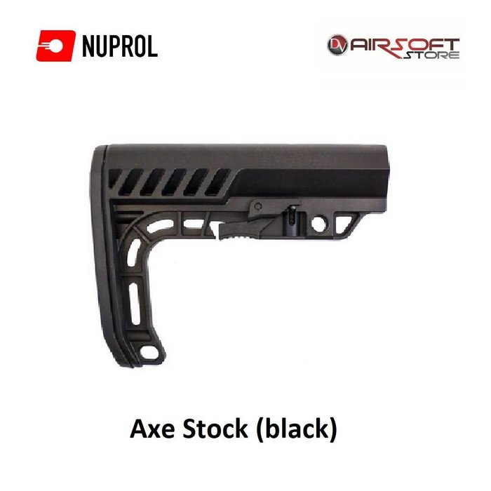 NUPROL Axe Stock (noir)