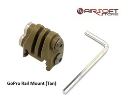 GoPro Rail Mount (Tan)