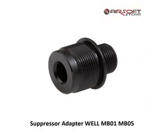 Suppressor Adapter WELL MB01 MB05