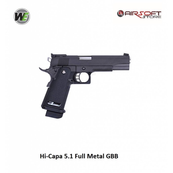 WE (Wei Tech) Hi-Capa 5.1 R Full Metal GBB
