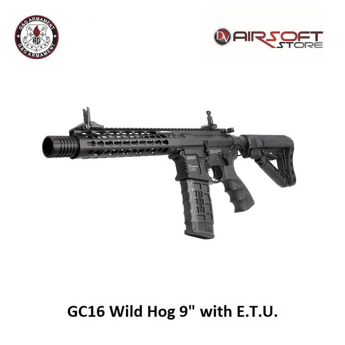 G&G GC16 Wild Hog 9" with E.T.U.