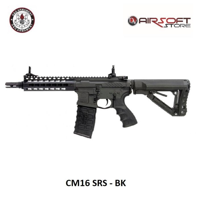 G&G CM16 SRS Mosfet  (Black)