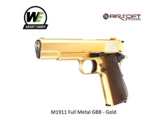WE (Wei Tech) M1911 Full Metal GBB - Gold