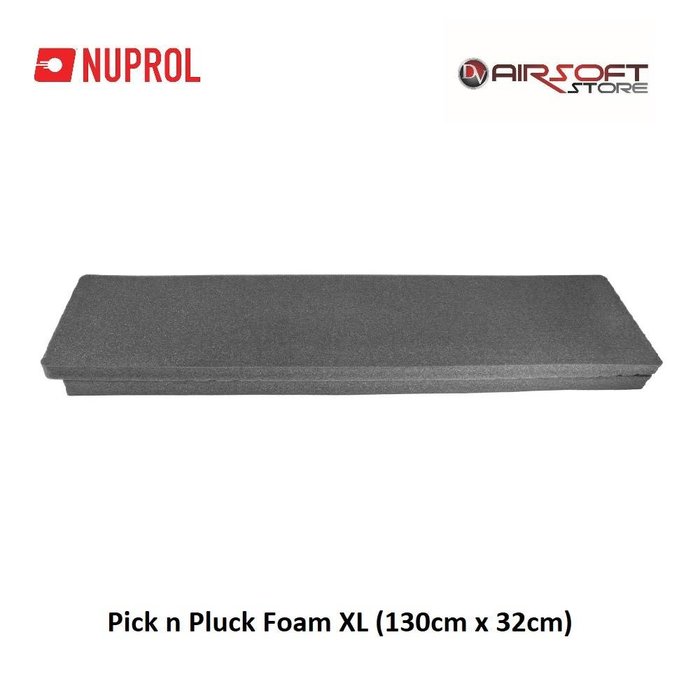 NUPROL Pluck Foam for XL Hard Case (130cm x 32cm)