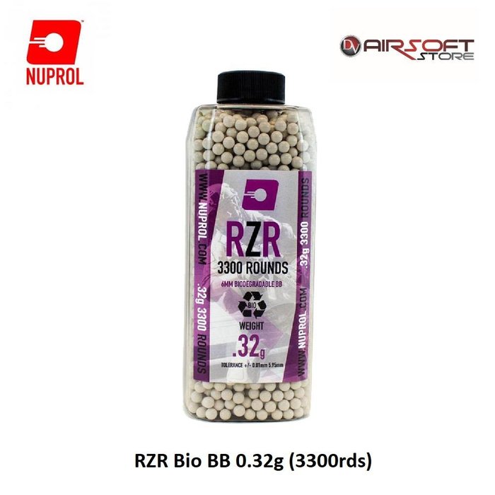 NUPROL RZR Bio BB 0.32g (3300rds)