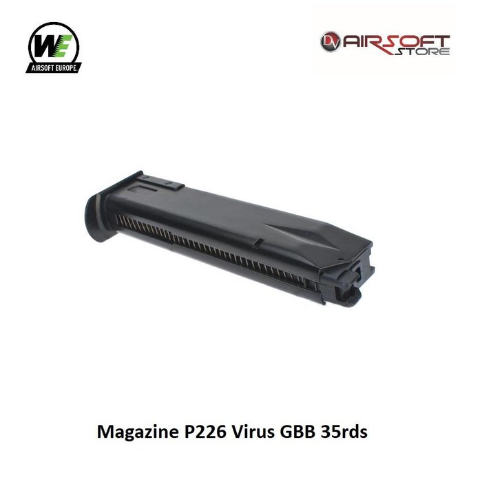 WE (Wei Tech) Magazine P226 Virus GBB 35rds
