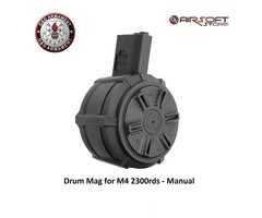 G&G Drum Mag for M4 2300rds - Manual