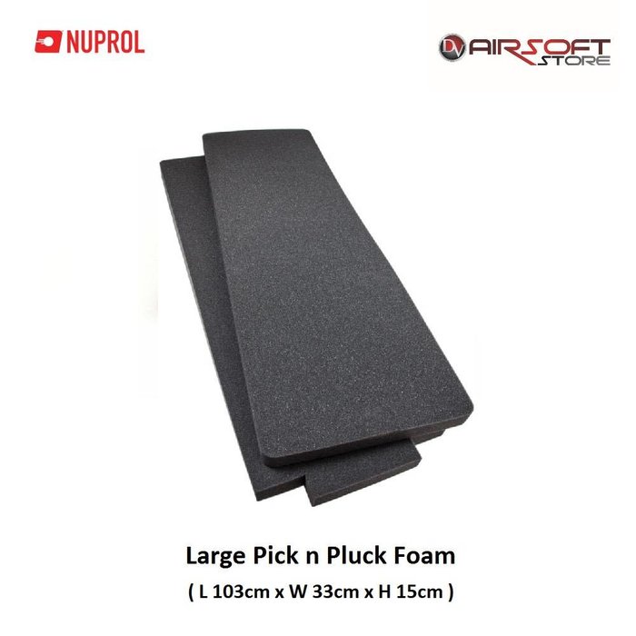 NUPROL Pluck Foam for Large Hard Case