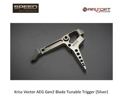 Speed Airsoft Kriss Vector AEG Gen2 Blade Tunable Trigger (Silver)