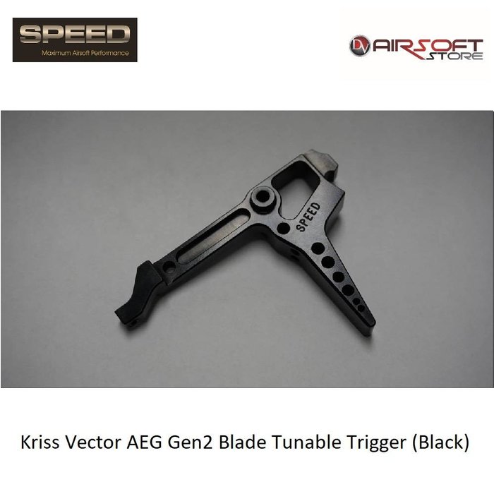 Speed Airsoft Kriss Vector AEG Gen2 Blade Tunable Trigger (Black)