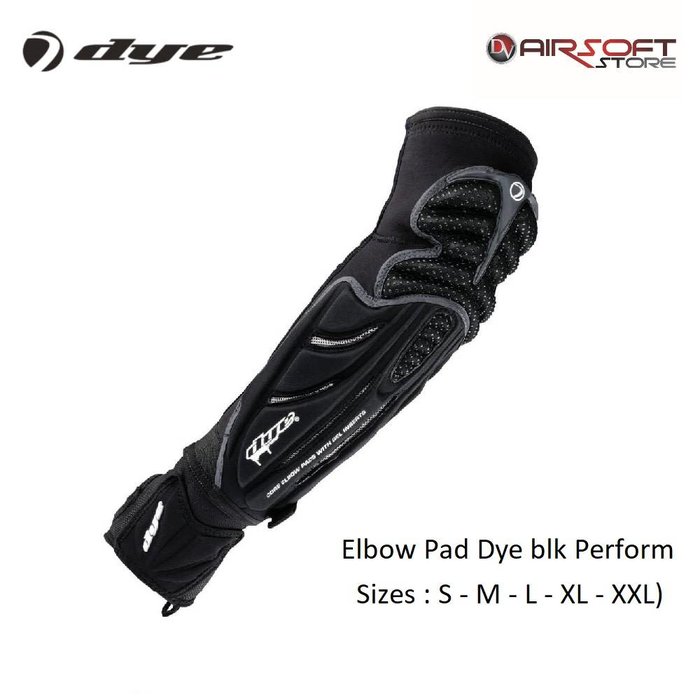 DYE PRECISION Elbow Pad Dye blk Perform