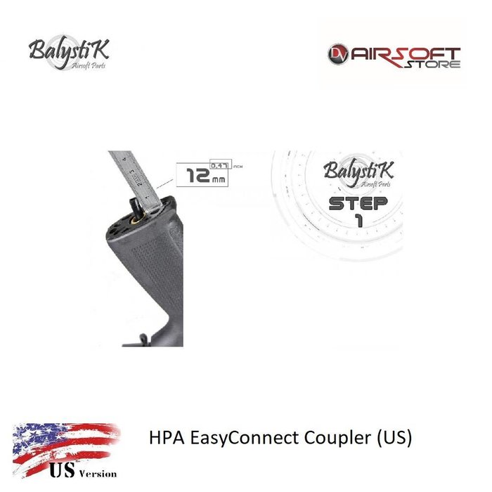 Balystik HPA EasyConnect Coupler (US)