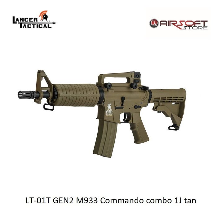 Lancer Tactical LT-01T GEN2 M933 Commando combo 1J tan