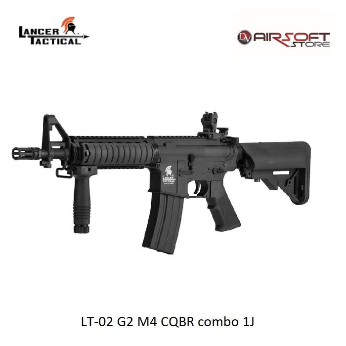 Lancer Tactical LT-02 G2 M4 CQBR combo 1J