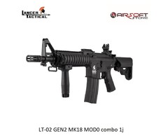 Lancer Tactical LT-02 GEN2 MK18 MOD0 combo 1j