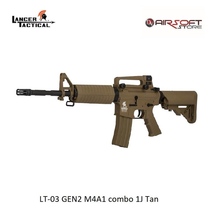 Lancer Tactical LT-03 GEN2 M4A1 combo 1J Tan