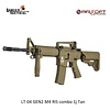 Lancer Tactical LT-04 GEN2 M4 RIS combo 1j Tan