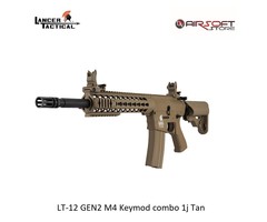 Lancer Tactical LT-12 GEN2 M4 Keymod combo 1j Tan