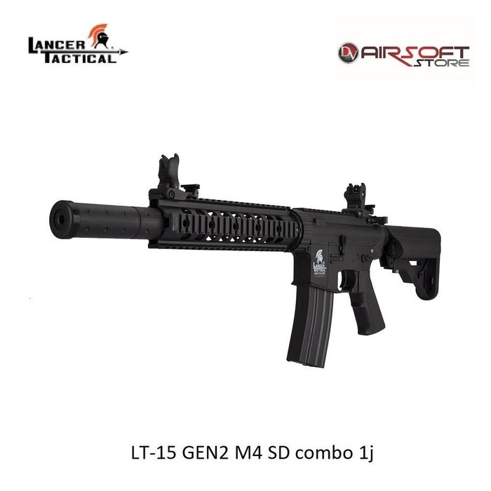 Lancer Tactical LT-15 GEN2 M4 SD combo 1j
