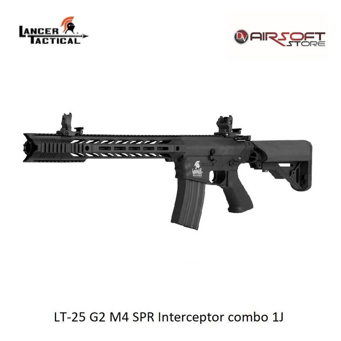 Lancer Tactical LT-25 G2 M4 SPR Interceptor combo 1J