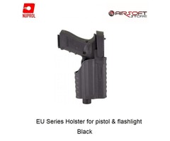 NUPROL Glock Series Holster for pistol with flashlight - BK