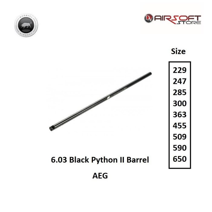 Madbull 6.03 Black Python II Barrel