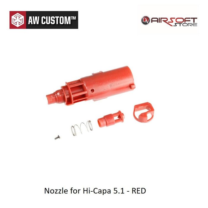 Armorer Works Original Nozzle for WE / AW Hi-Capa 5.1 - RED