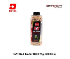 NUPROL 0.25g RZR Red Tracer BB (3300rds)