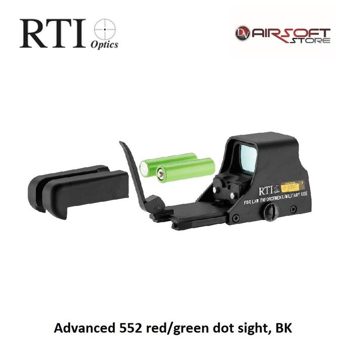 ASG Avancé 552 point rouge / vert, BK